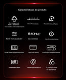 Teclado Mecânico Gamer Profissional MAD60/68 - Switch Magnético