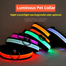 Coleira Iluminada para Pets – Nylon com LED