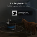 Bebedouro Automático para Gatos e Cães – Água Limpa e Estímulo para Hidratação