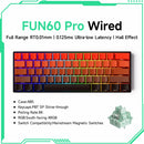 Teclado Mecânico Akko MonsGeek FUN60 – RGB, Switch Magnético e Alta Performance
