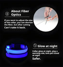 Coleira Iluminada para Pets – Nylon com LED
