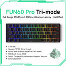 Teclado Mecânico Akko MonsGeek FUN60 – RGB, Switch Magnético e Alta Performance