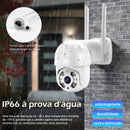 Câmera de Segurança com Lente Dupla – Imagem HD e Ampla Cobertura