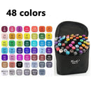 ColorMix™ – Kit Artístico de Canetas Dupla Ponta