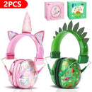 Fone Infantil Antirruído com Estilo Dinossauro – Conforto e Proteção Auditiva