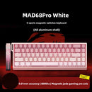 Teclado Mecânico Gamer Profissional MAD60/68 - Switch Magnético