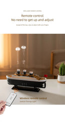 Umidificador 3 em 1 - Luz, Vapor e Aromaterapia em um Só Produto