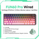 Teclado Mecânico Akko MonsGeek FUN60 – RGB, Switch Magnético e Alta Performance