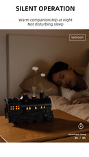 Umidificador 3 em 1 - Luz, Vapor e Aromaterapia em um Só Produto