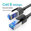 UGREEN Cat 8 TurboNet™ – Cabo Gamer 40Gbps com Conector Banhado a Ouro
