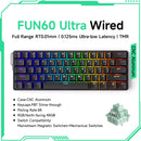 Teclado Mecânico Akko MonsGeek FUN60 – RGB, Switch Magnético e Alta Performance