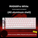 Teclado Mecânico Gamer Profissional MAD60/68 - Switch Magnético