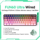 Teclado Mecânico Akko MonsGeek FUN60 – RGB, Switch Magnético e Alta Performance