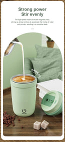 Caneca Misturadora Automática Elétrica Inox 400ml