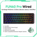 Teclado Mecânico Akko MonsGeek FUN60 – RGB, Switch Magnético e Alta Performance