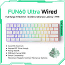 Teclado Mecânico Akko MonsGeek FUN60 – RGB, Switch Magnético e Alta Performance