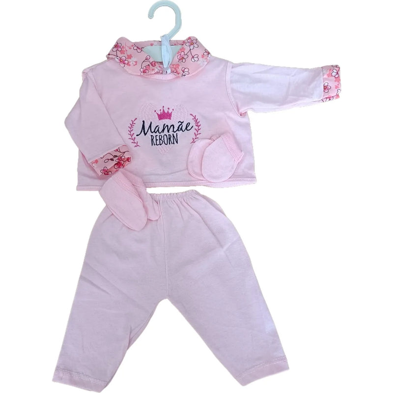 Kit Enxoval para Bebê Reborn – 25 Itens de Luxo