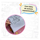 Caderno Bobbie Goods para Colorir – 50 Folhas com Laminação Premium