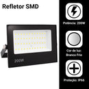 Refletor LED 200W IP66 – Super Potente para Áreas Externas