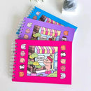 Caderno Bobbie Goods para Colorir – 50 Folhas com Laminação Premium