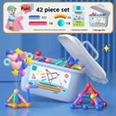 Super Kit Magnético de Construção – Diversão Inteligente para Crianças