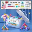 Super Kit Magnético de Construção – Diversão Inteligente para Crianças