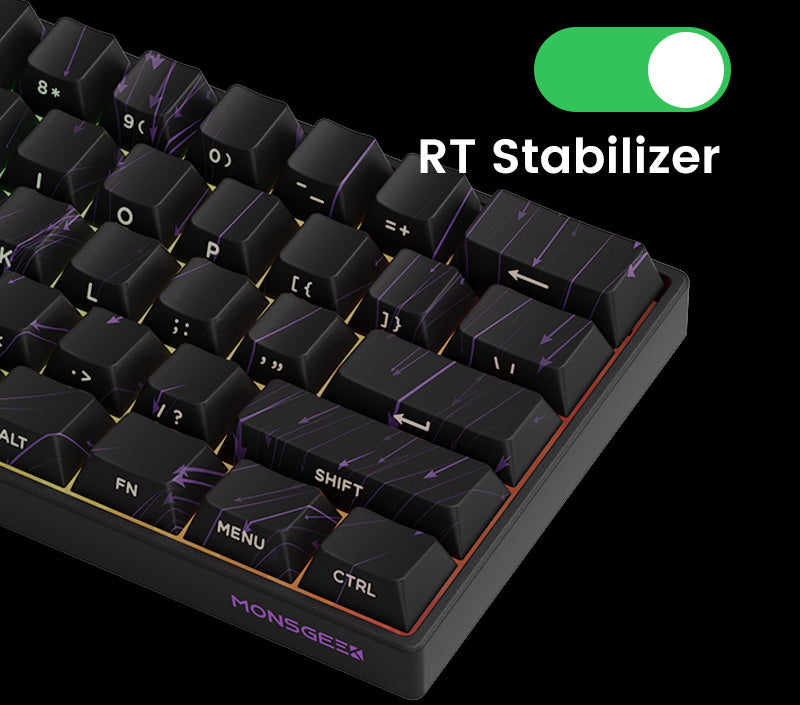 Teclado Mecânico Akko MonsGeek FUN60 – RGB, Switch Magnético e Alta Performance