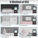 Trena a Laser Profissional Mileseey D2, X5 e S6 – Medição Digital de Alta Precisão