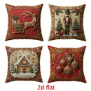 🎅 Capas de Almofada Natalinas Loovix – Luxo, Conforto e Encanto para sua Decoração de Natal