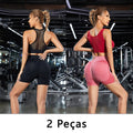 Short Modelador Fitness Seamless – Cintura Alta, Levanta Bumbum e Sem Costuras