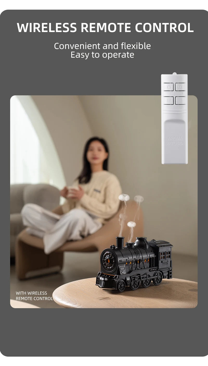 Umidificador 3 em 1 - Luz, Vapor e Aromaterapia em um Só Produto