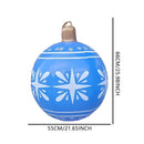 🎅 Bola Inflável Natalina Gigante – Enfeite para Jardim, Fachada e Festas de Natal | Modelos Renas, Papai Noel e Listrado