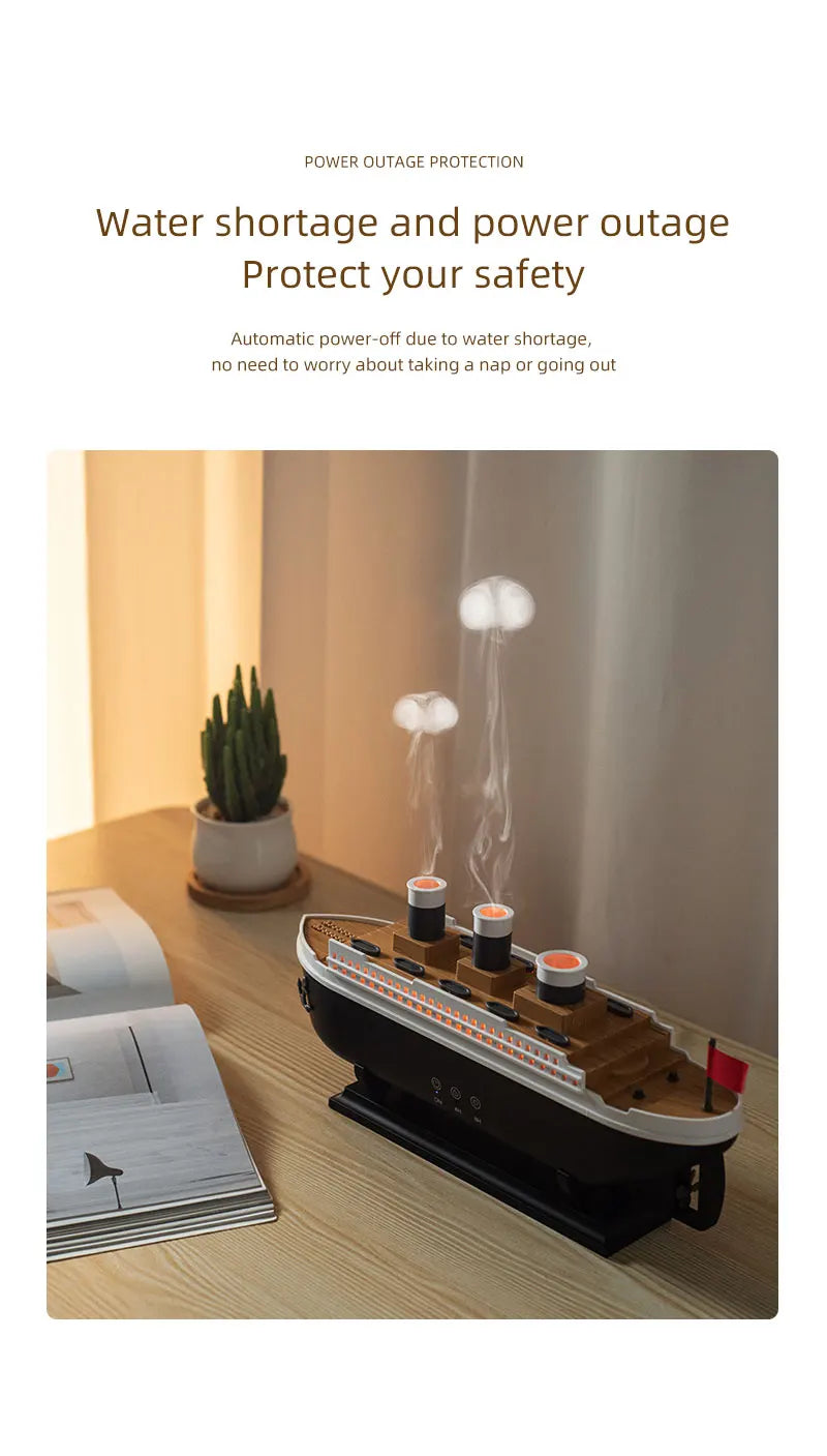 Umidificador 3 em 1 - Luz, Vapor e Aromaterapia em um Só Produto