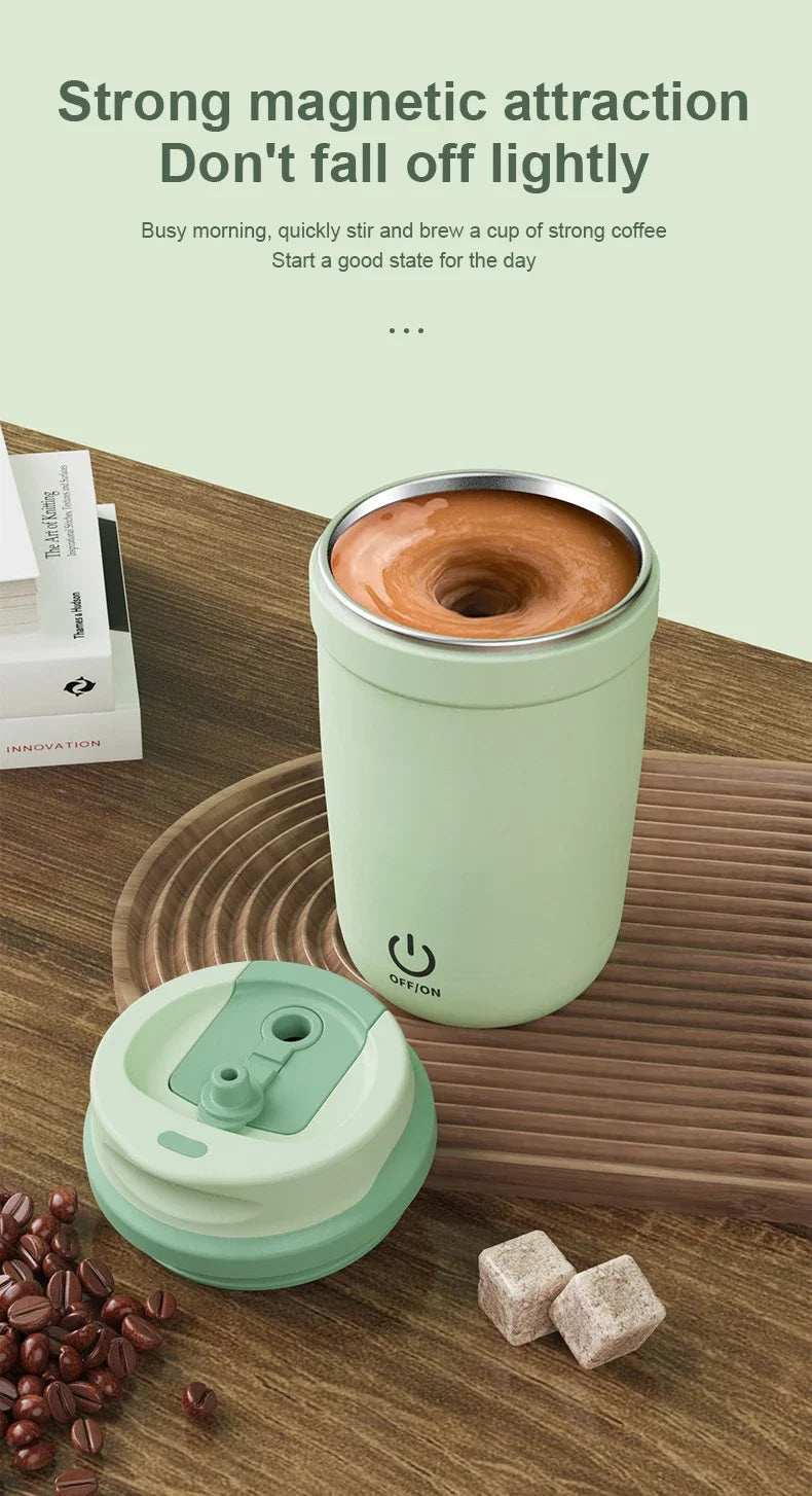 Caneca Misturadora Automática Elétrica Inox 400ml