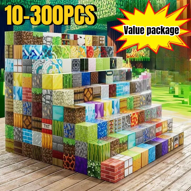Blocos Magnéticos -  Peças Magnéticas para Montagem Livre