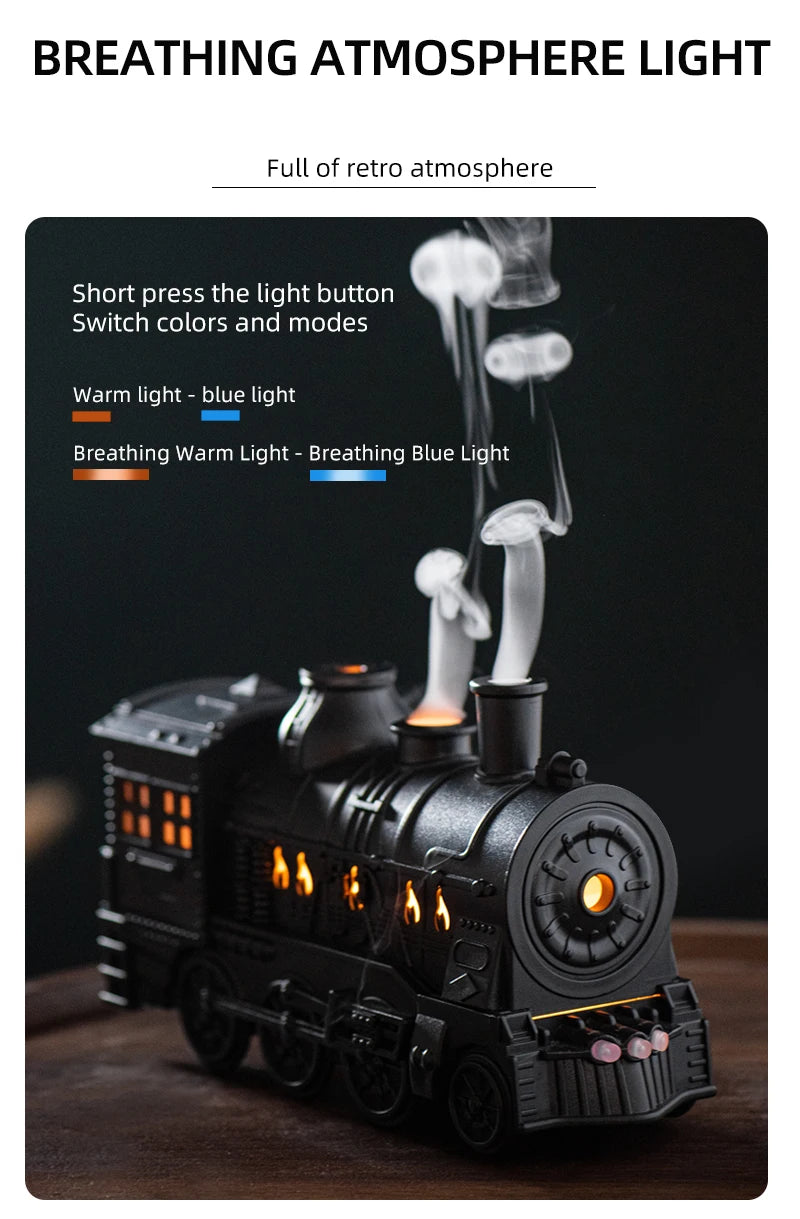 Umidificador 3 em 1 - Luz, Vapor e Aromaterapia em um Só Produto