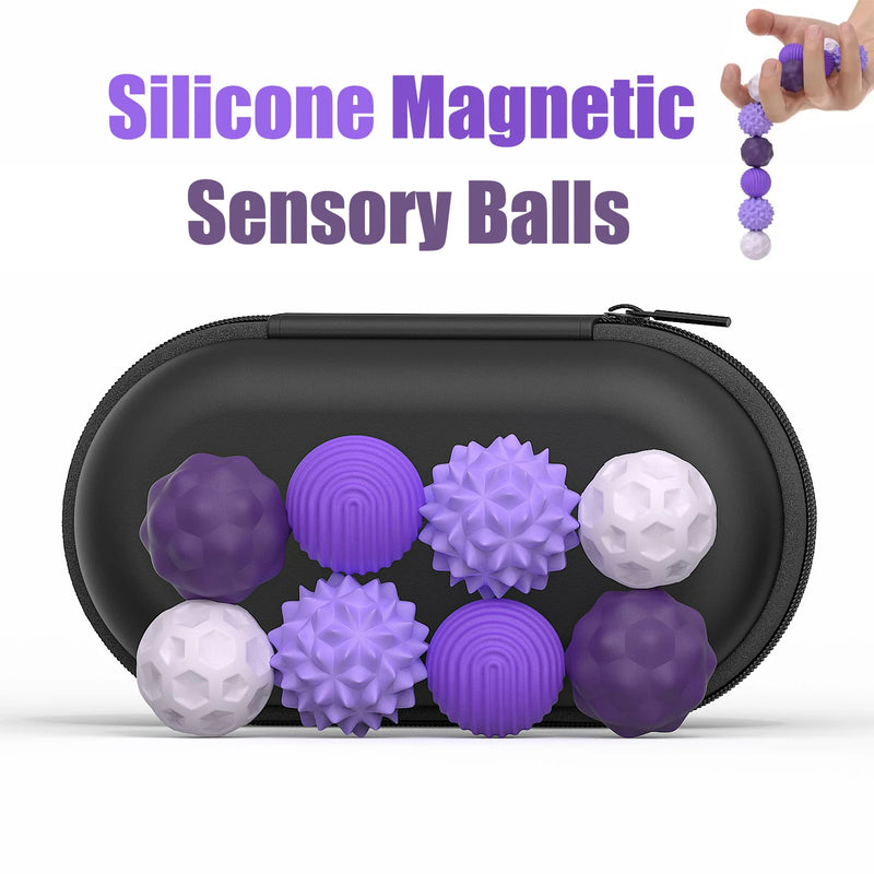 Bolinhas Magnéticas Sensorial Antiestresse – Kit Terapêutico para Ansiedade, Foco e Relaxamento