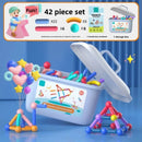 Super Kit Magnético de Construção – Diversão Inteligente para Crianças