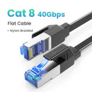 UGREEN Cat 8 TurboNet™ – Cabo Gamer 40Gbps com Conector Banhado a Ouro