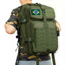 Mochila Militar Tática 45L – Impermeável, Reforçada e Multifuncional com Sistema MOLLE