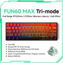 Teclado Mecânico Akko MonsGeek FUN60 – RGB, Switch Magnético e Alta Performance