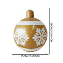 🎅 Bola Inflável Natalina Gigante – Enfeite para Jardim, Fachada e Festas de Natal | Modelos Renas, Papai Noel e Listrado