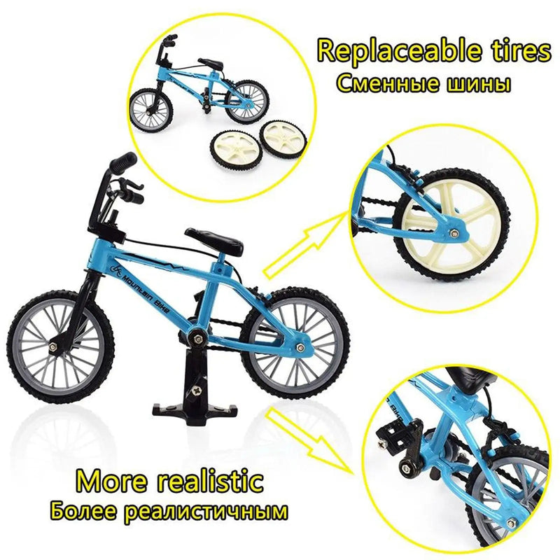 Bike de Dedo Estilizada – Estilo, Diversão e Detalhe Realista