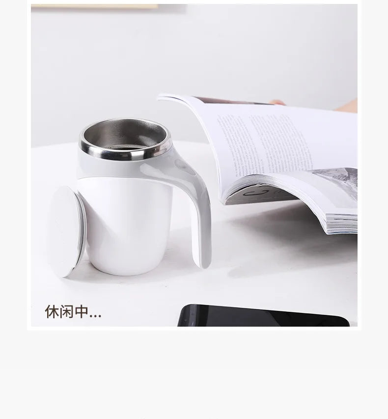 Caneca Misturadora Automática Elétrica Inox 400ml