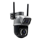 Câmera de Segurança com Lente Dupla – Imagem HD e Ampla Cobertura