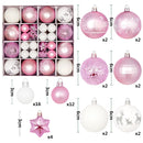 🎁 Kit 44 Bolas de Natal Decorativas – Enfeites Premium 3 a 6cm para Árvore e Decoração de Fim de Ano