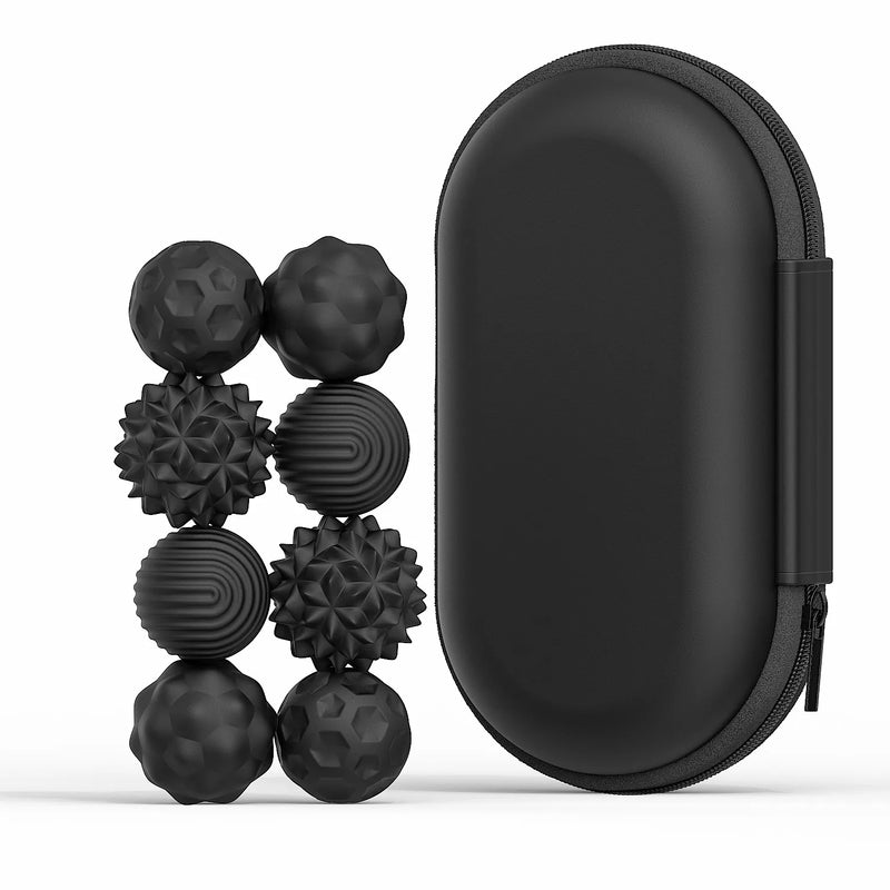 Bolinhas Magnéticas Sensorial Antiestresse – Kit Terapêutico para Ansiedade, Foco e Relaxamento
