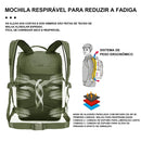 Mochila Militar Tática 45L – Impermeável, Reforçada e Multifuncional com Sistema MOLLE