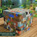 Blocos Magnéticos -  Peças Magnéticas para Montagem Livre