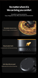 Umidificador 3 em 1 - Luz, Vapor e Aromaterapia em um Só Produto